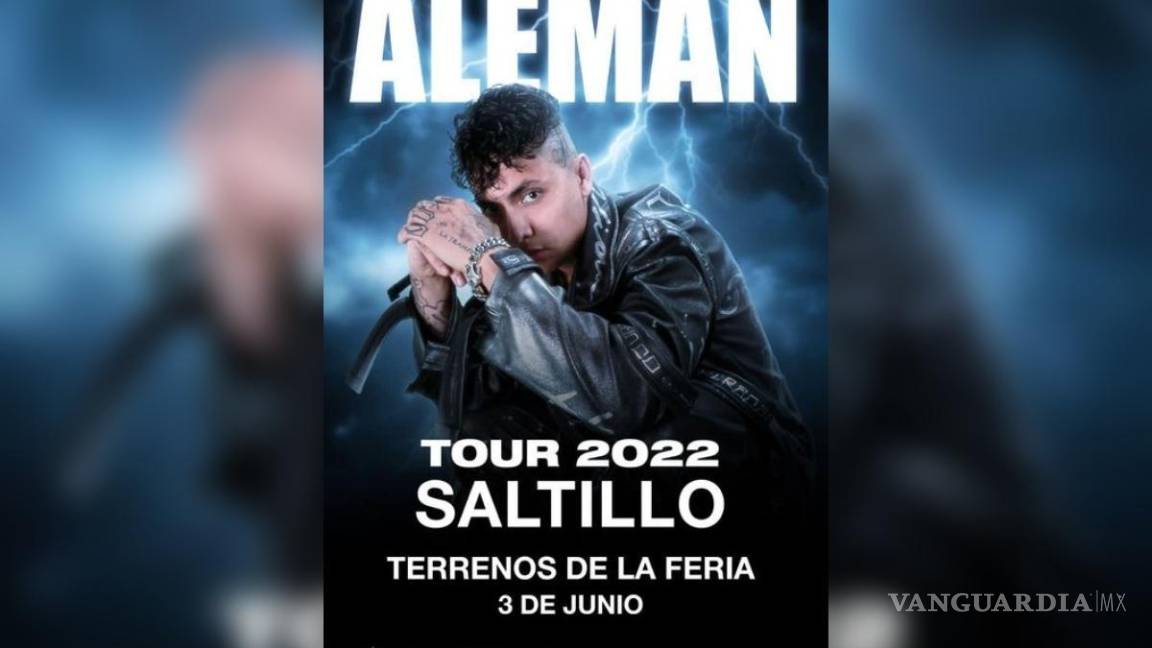 $!Ya está circulando en redes el cartel de la presentación del rapero en Saltillo.