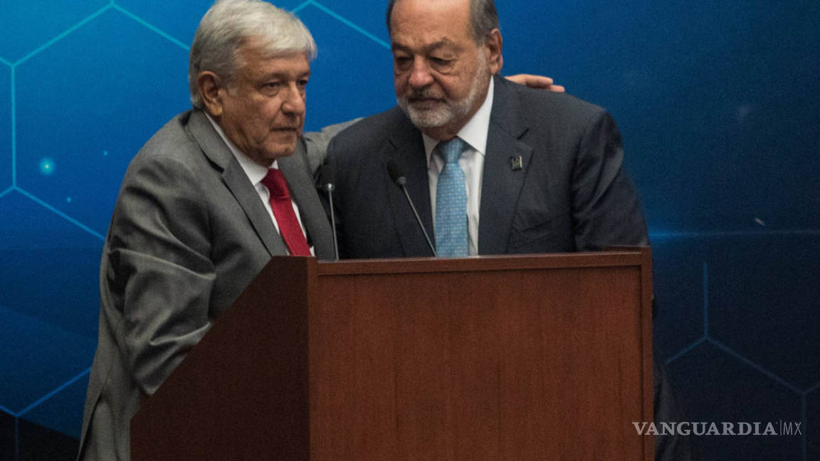 Carlos Slim prevé invertir 100 mil mdp en sexenio de AMLO