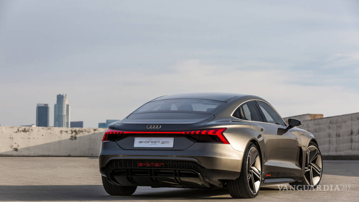 $!Audi e-tron GT Concept, eléctrico que da 590 hp y 400 km de autonomía... y 240 km/h