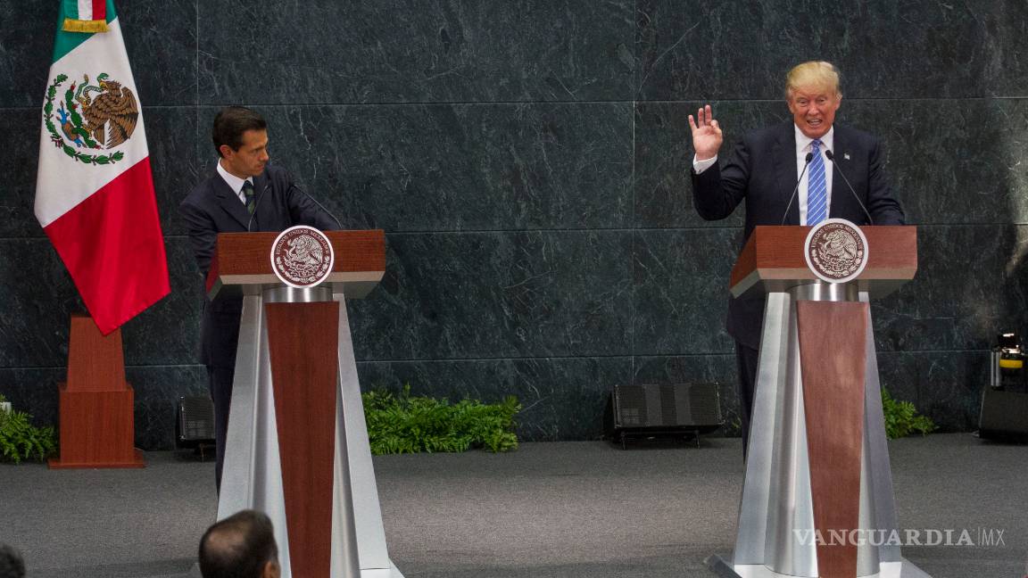 $!En polémica visita de Trump subestimé el "gran resentimiento social" que había contra él, asegura Peña Nieto