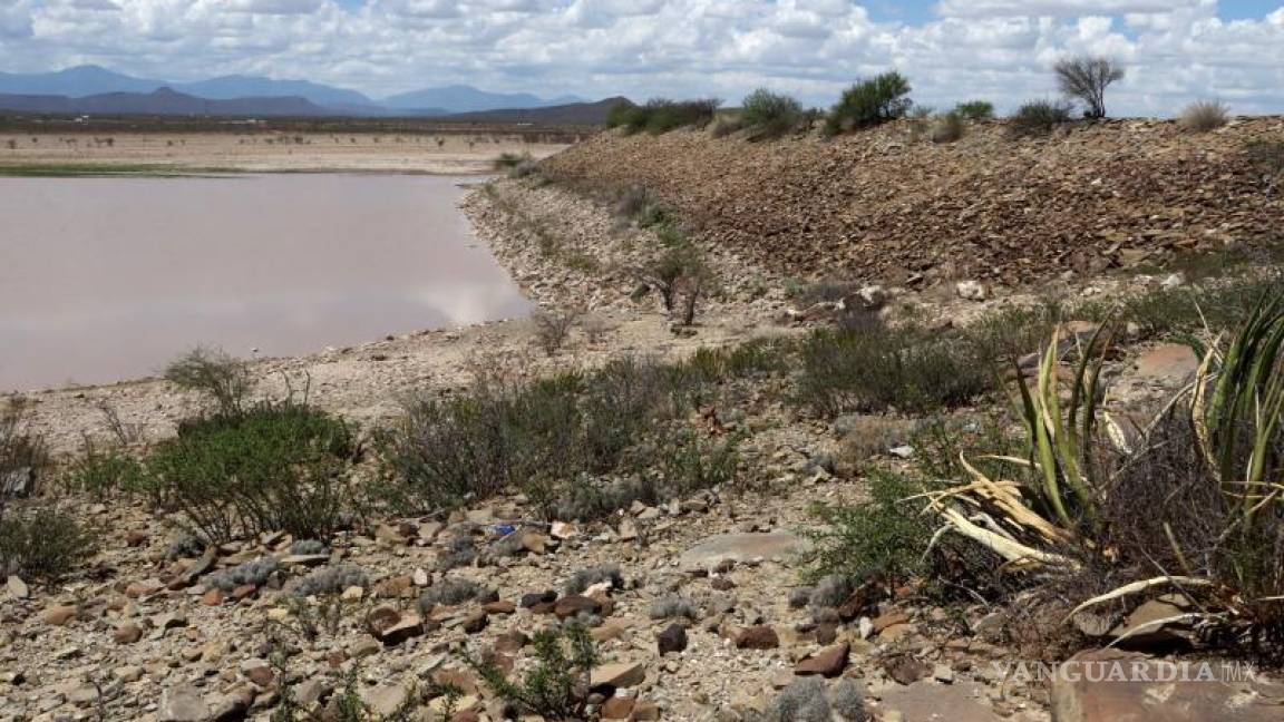 Principales presas de Coahuila tienen 90% menos agua que hace ocho años