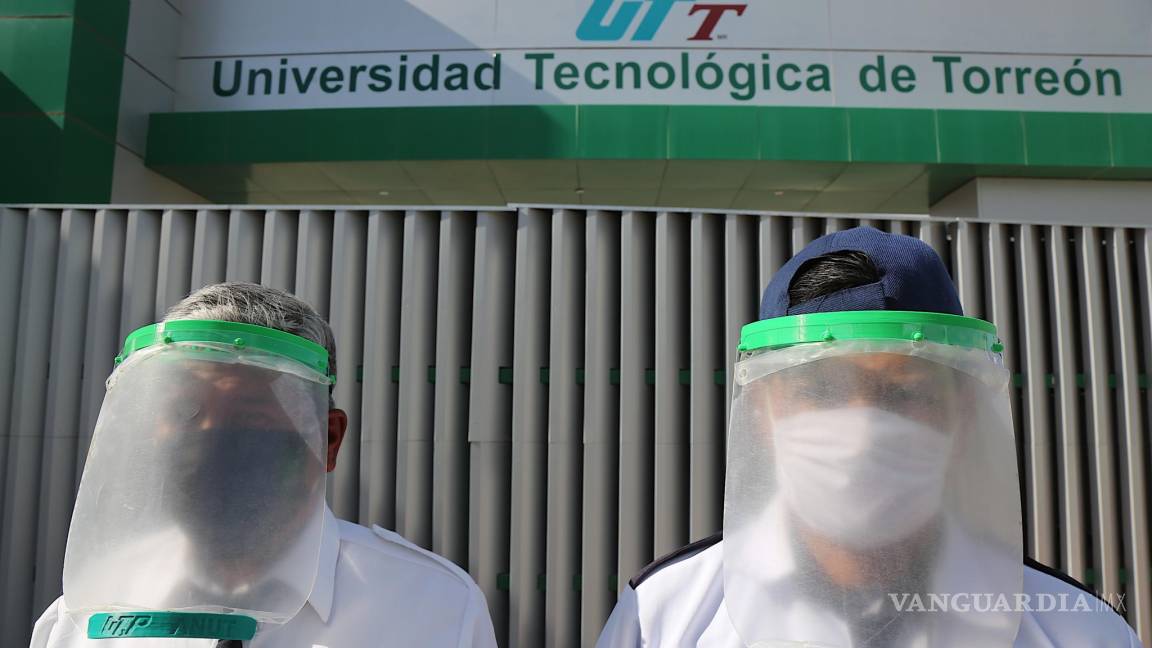 Universidad Tecnológica de Torreón dona 2 mil caretas para personal de salud en Coahuila