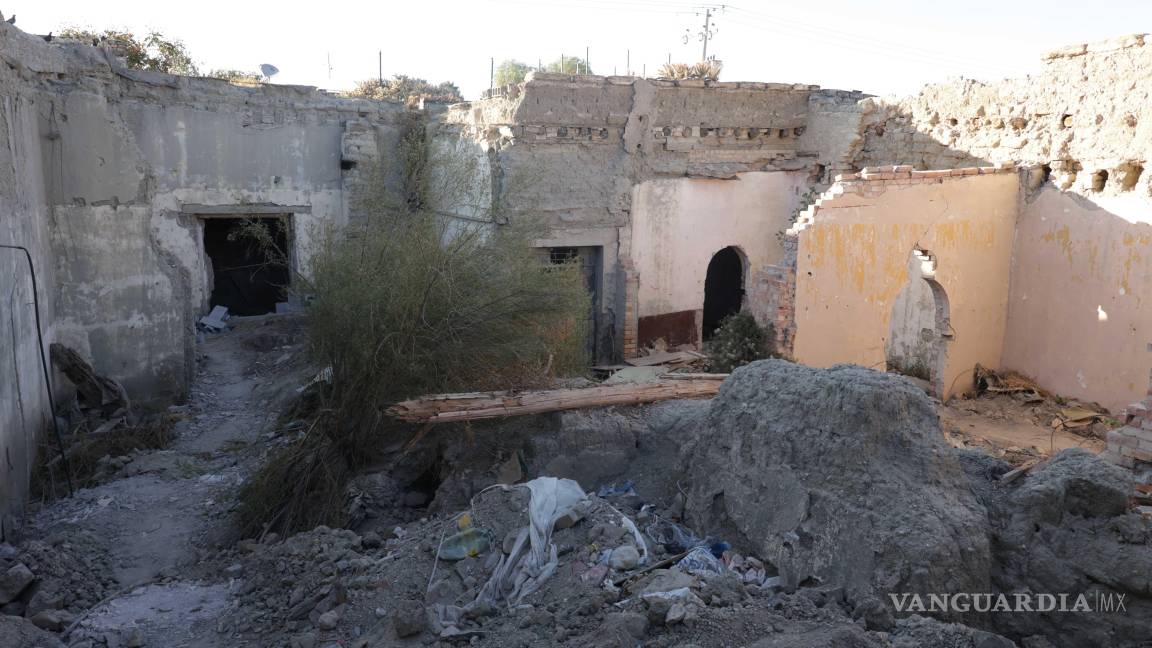 $!Vista del inmueble ubicado en la Calle General Cepeda, donde se disputa la posesión legal.