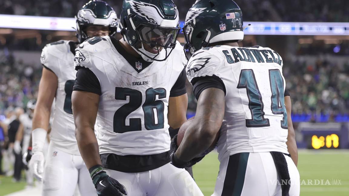 Eagles aterrizan con fuerza en Los Ángeles y se imponen a los Rams en el Sunday Night Football