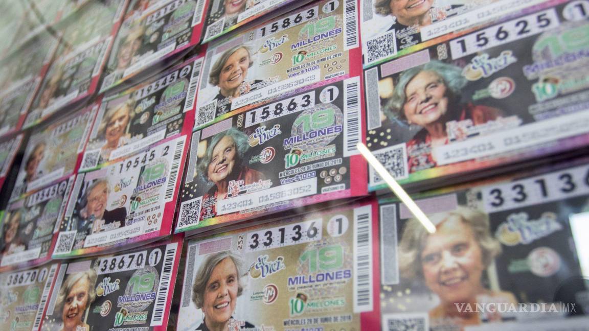 Caen 14 millones de pesos de la lotería en Coahuila