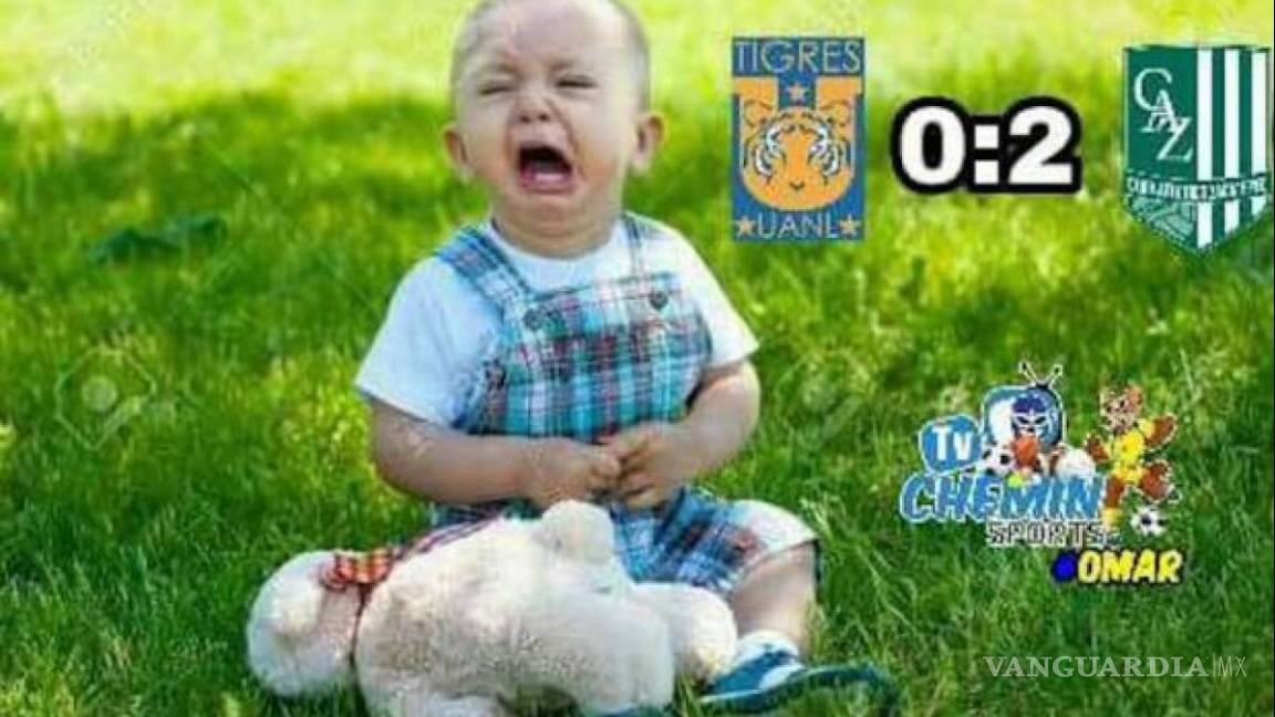 $!Los memes de la eliminación de Tigres por el Zacatepec