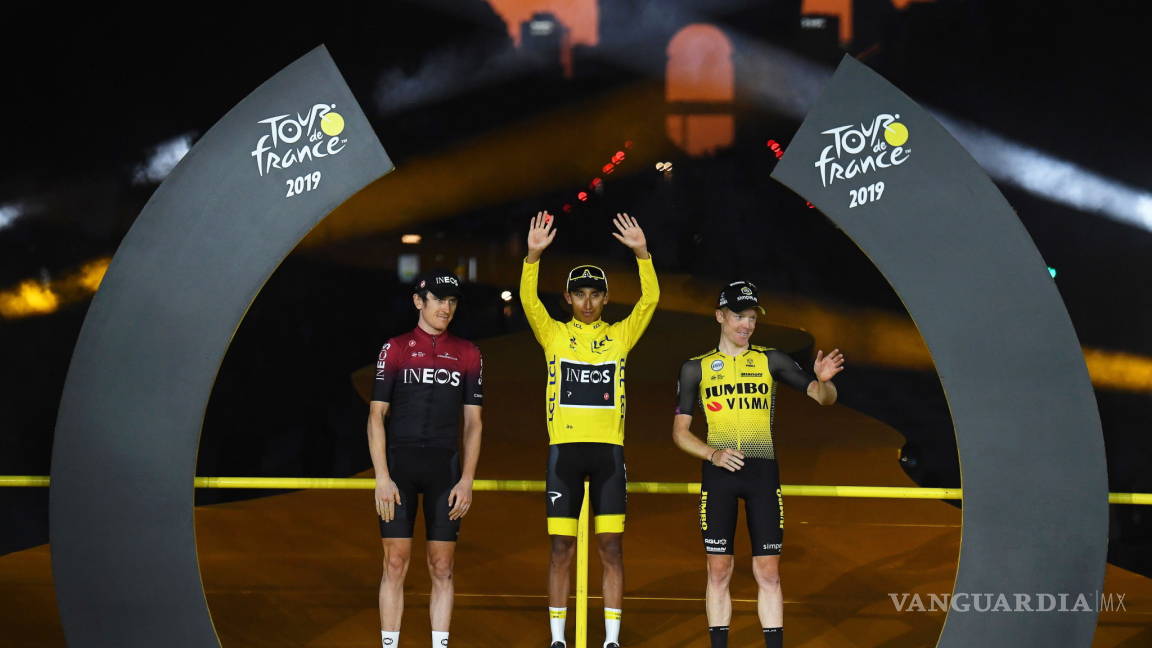 Egan Bernal conquista histórico título en el Tour de France