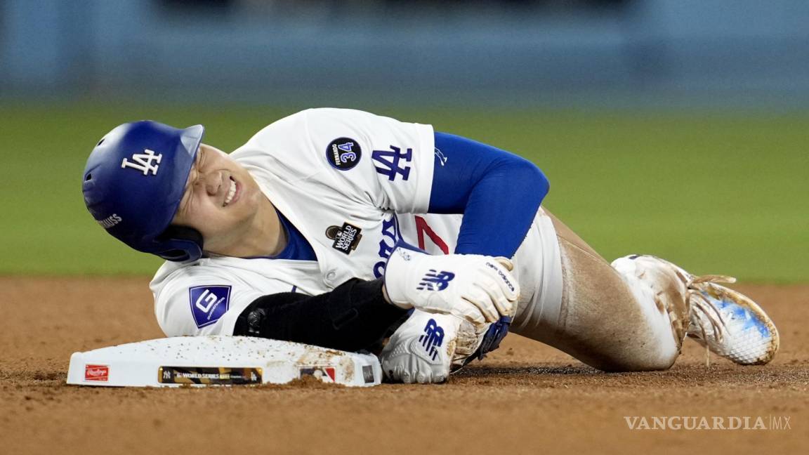 Shohei Ohtani sufre lesión en el hombro que podría poner en riesgo su participación en la Serie Mundial