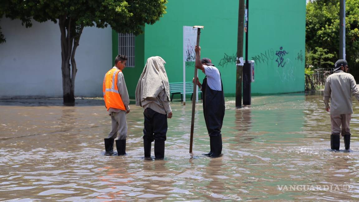 Ayuntamiento de Torreón atiende contingencias por lluvias