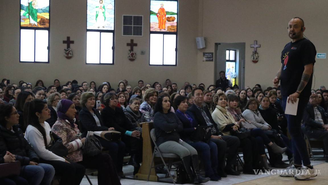 $!“La ideología de género es una porquería”, dice Mauricio Clark a Saltillo