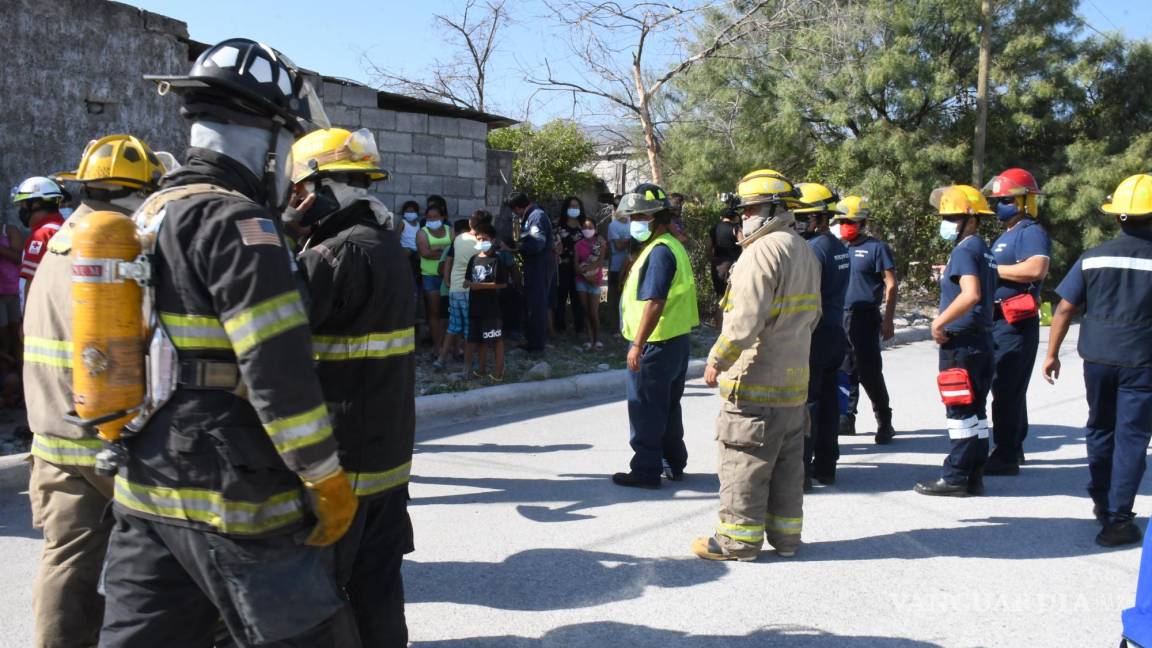 Evacuan personal de AHMSA y colonia Calderón por simulacro de incendio en la empresa