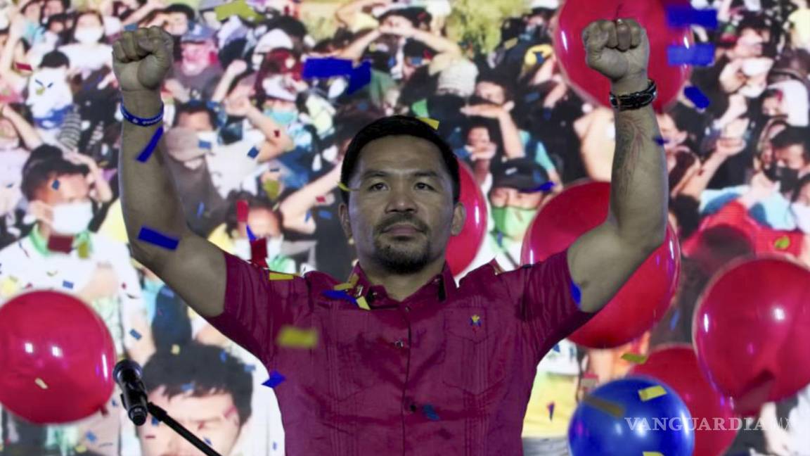 Manny Pacquiao ‘peleará’ por la presidencia