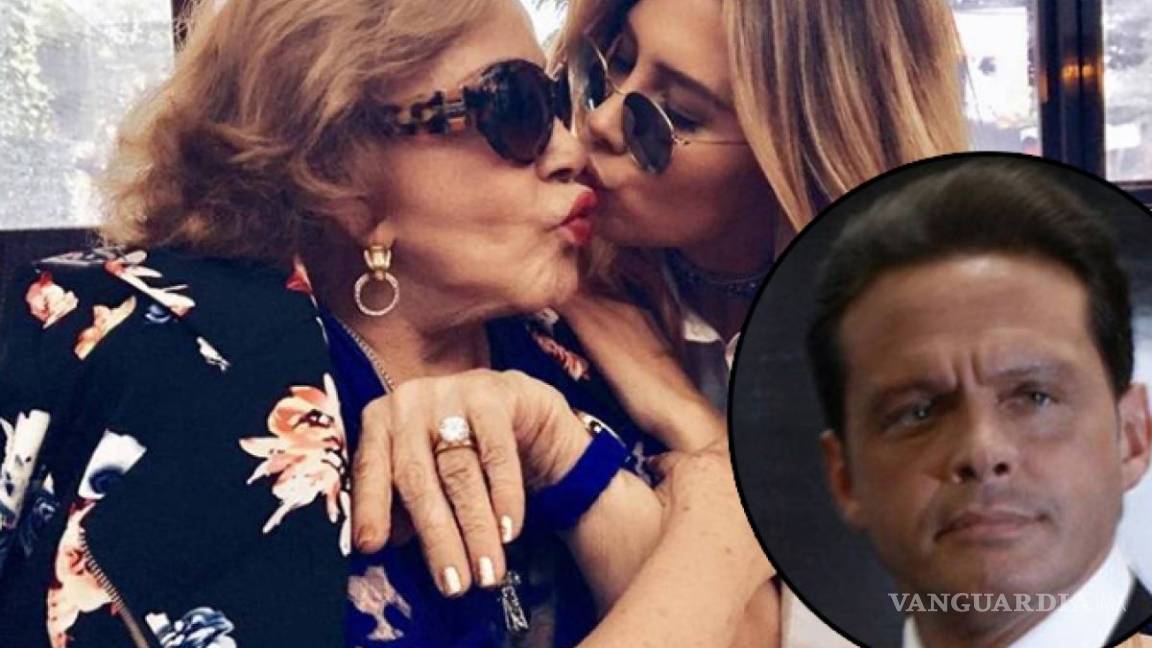 $!Luis Miguel se encontró a Silvia Pinal y le dijo: 'Yo a ti te conozco' y ella le respondió...