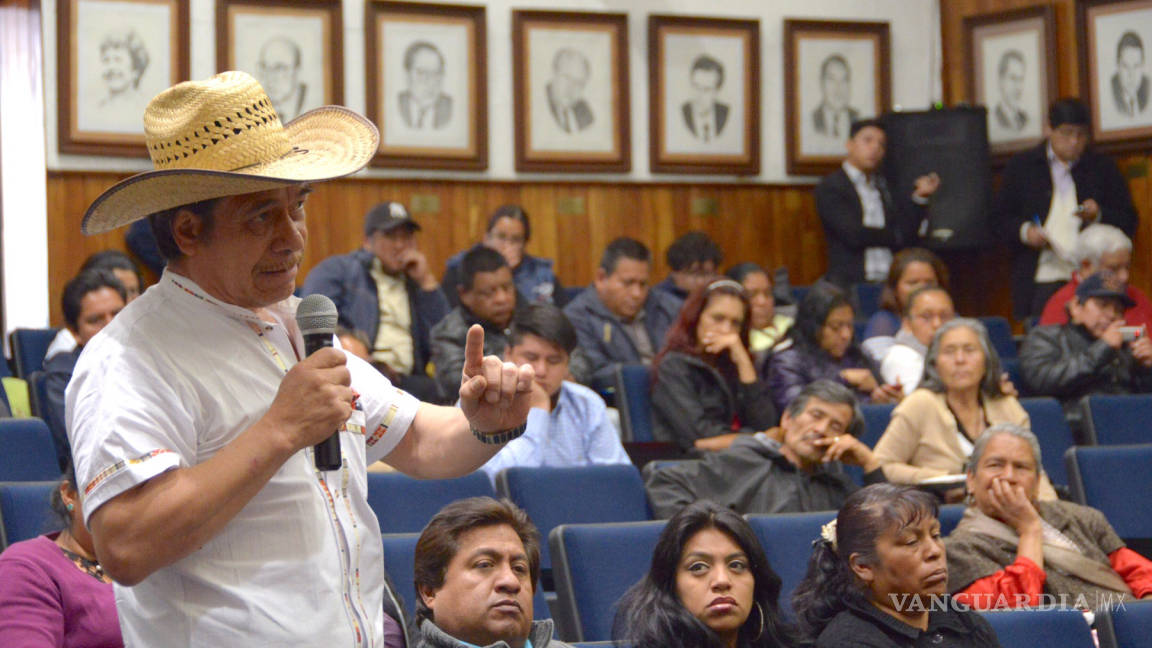Grupos indígenas piden no ser mezclados con partidos rumbo a la Constituyente