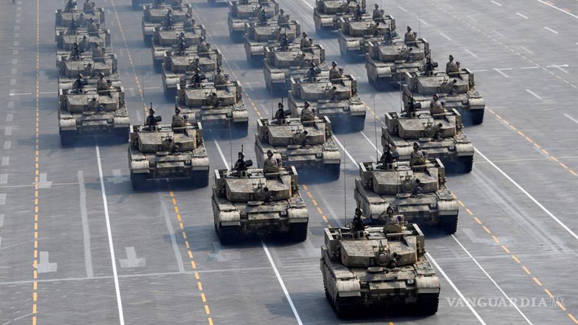 $!China exhibe su poderío militar en el mayor desfile de su historia