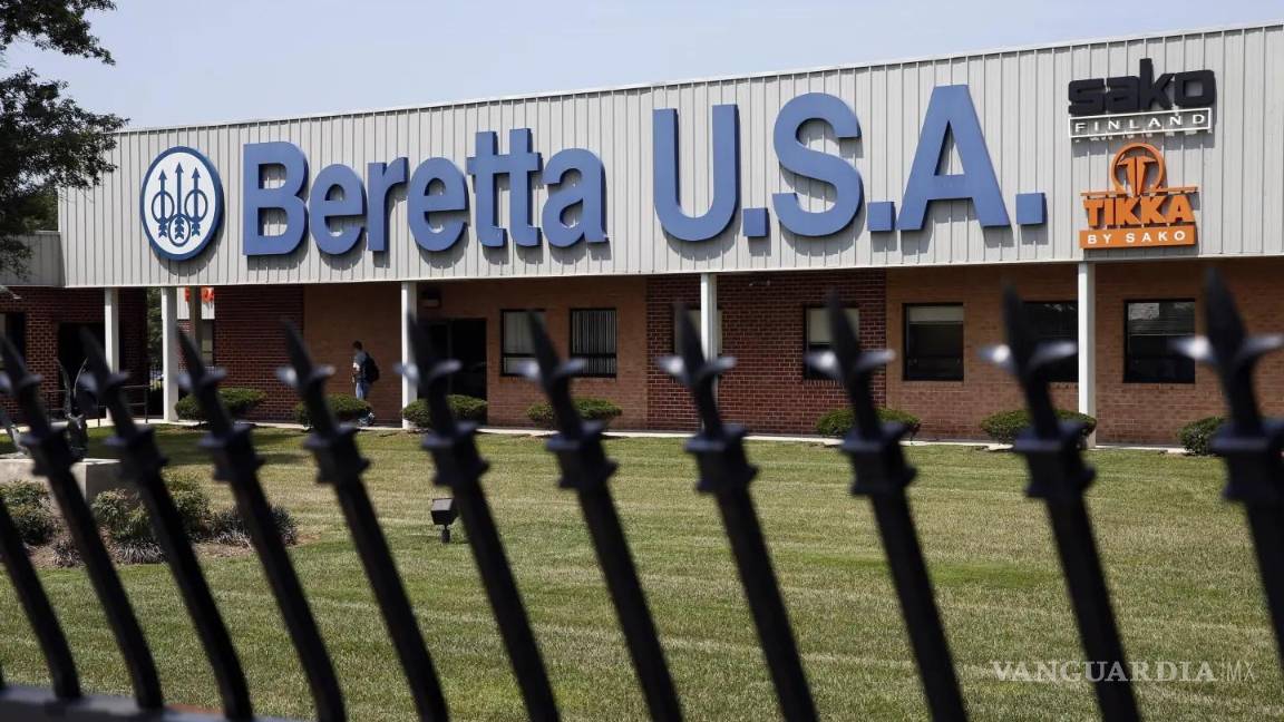 $!Beretta, es una de las empresas fabricantes de armas demandadas por el Gobierno de Mexico.
