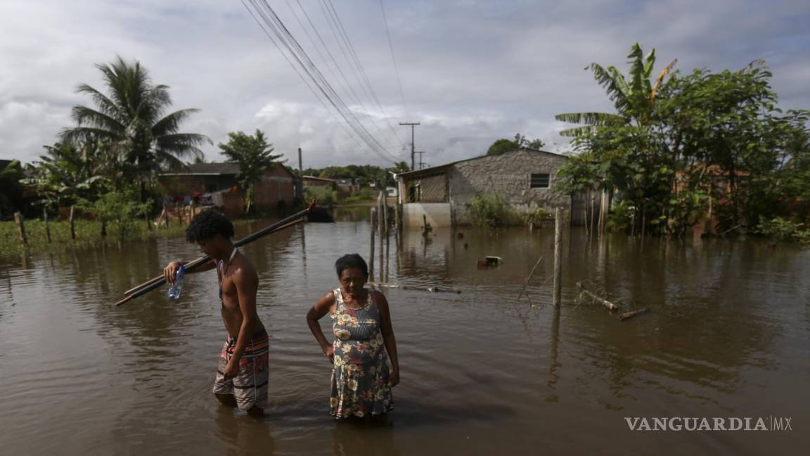 Azotan lluvias a Brasil: provocan inundaciones y evacuaciones de ciudadanos