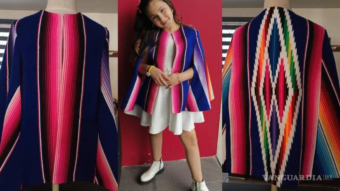 $!La capa que la saltillense usó en su segunda aparición en “La Voz Kids”.