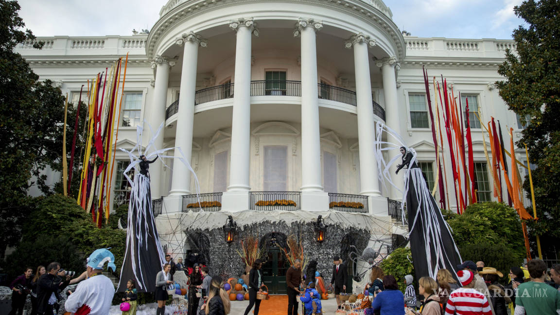 La Casa Blanca, lista para Halloween