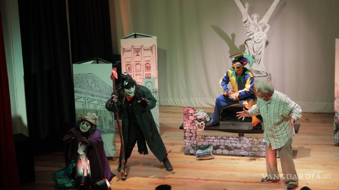 $!‘El teatro mata’.