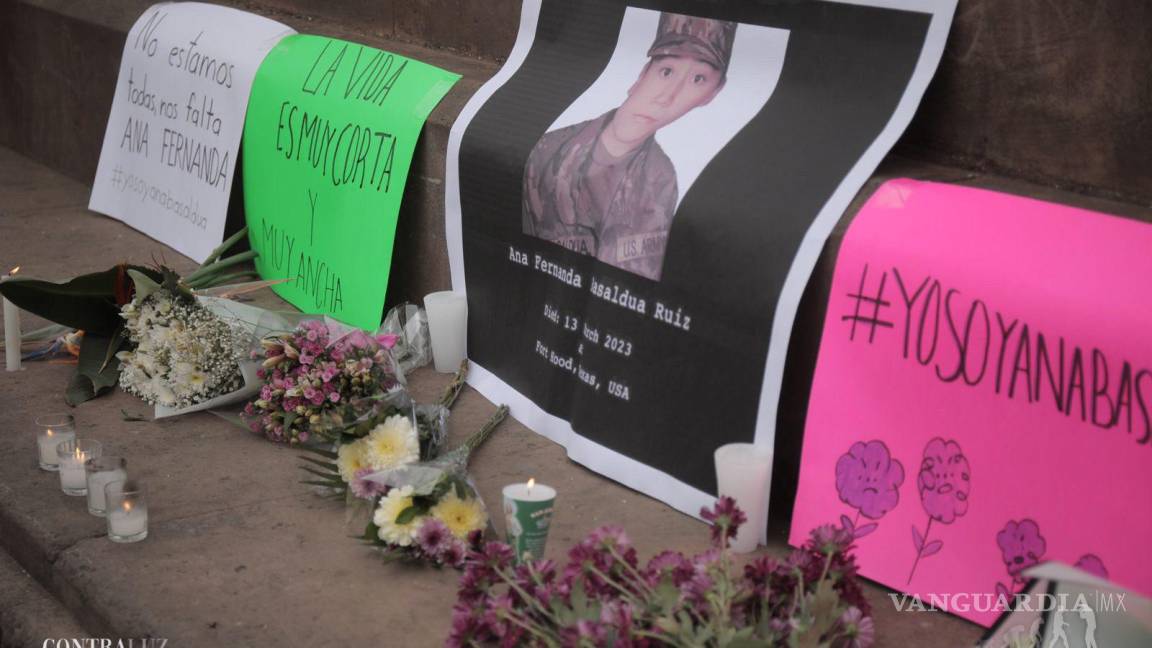 Desde Michoacán exigen esclarecer muerte de Ana Fernanda en base militar de Texas