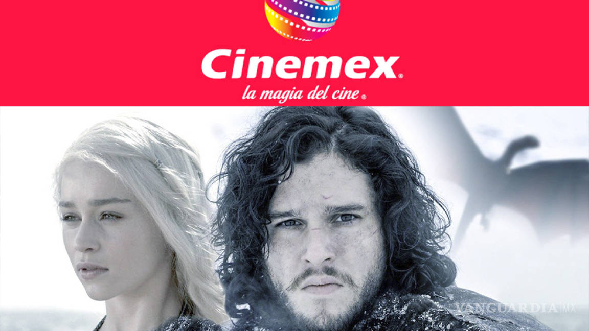 ¡Game of Thrones se proyectará en cines!