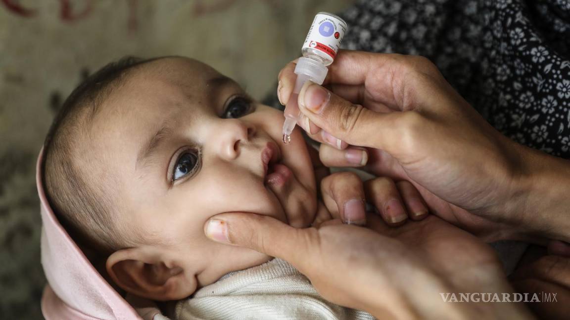 Jornada de vacunación contra la polio en Saltillo