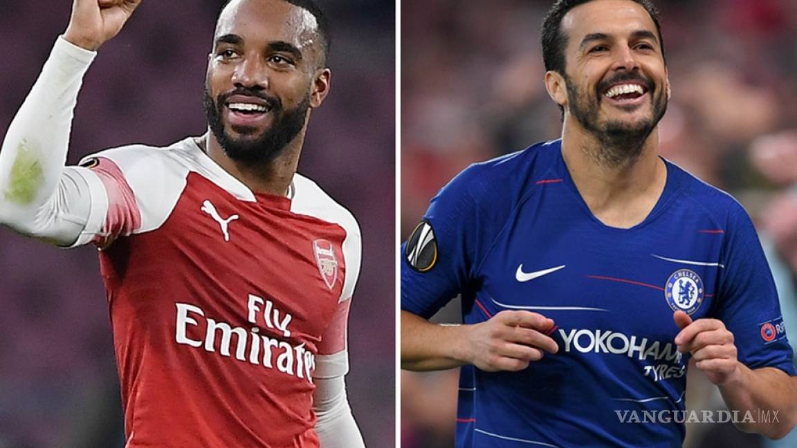 Arsenal y Chelsea fijan rumbo hacia la Final de la Europa League