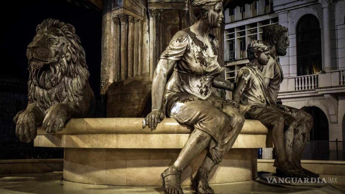 $!Esculturas de una ciudad macedonia.