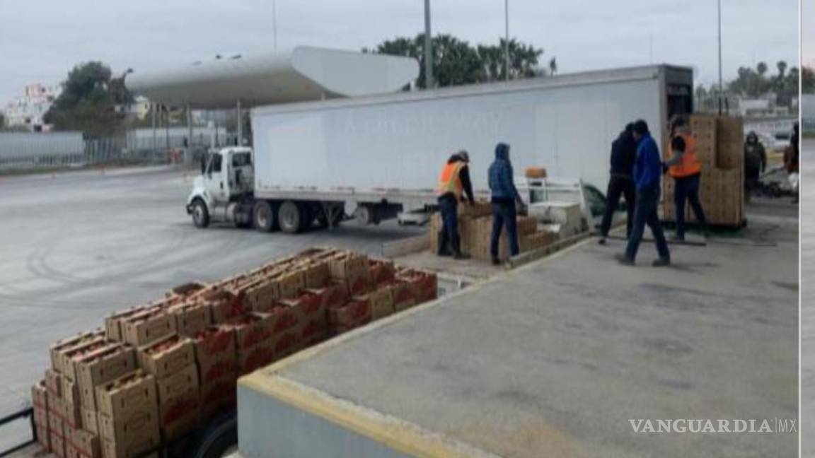 SAT donará 1.8 toneladas de tomate decomisado a municipios de Tamaulipas