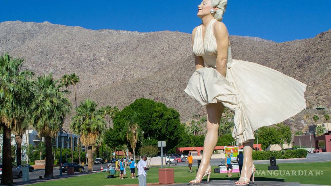 $!¿Arte o misoginia? Piden ‘cancelar’ estatua de Marilyn Monroe en California