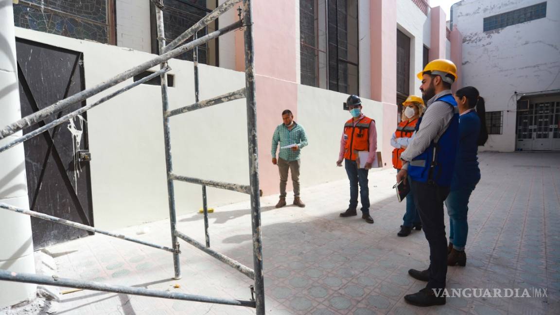 INAH Delegación Coahuila supervisa acciones de iglesia del Perpetuo Socorro