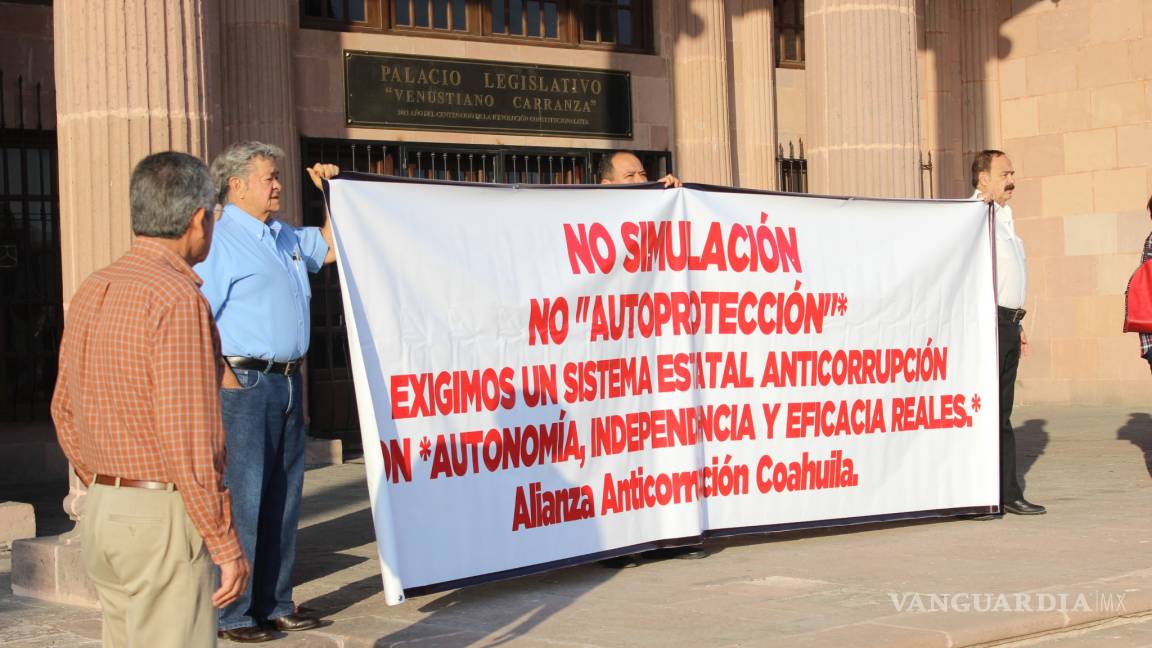 Se inconforman organismos de la sociedad contra Sistema Anticorrupción de Coahuila
