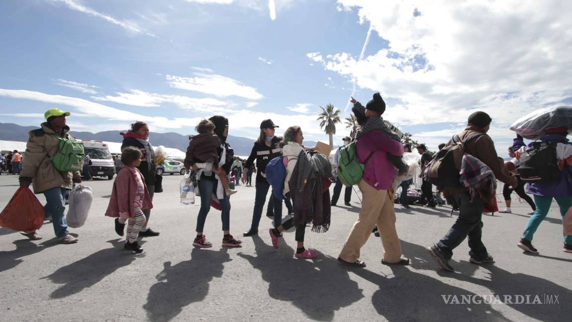$!En busca de oportunidades, pasan por Saltillo más de mil 300 migrantes