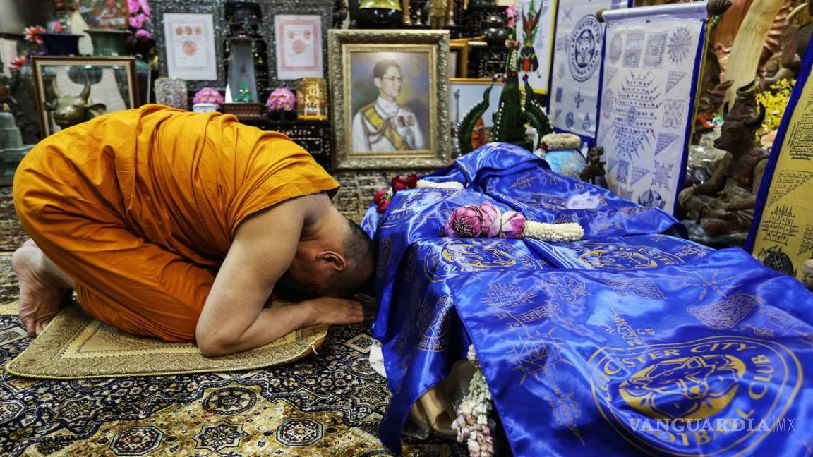 $!Un monje budista tailandés, ¿el secreto del milagro del Leicester?