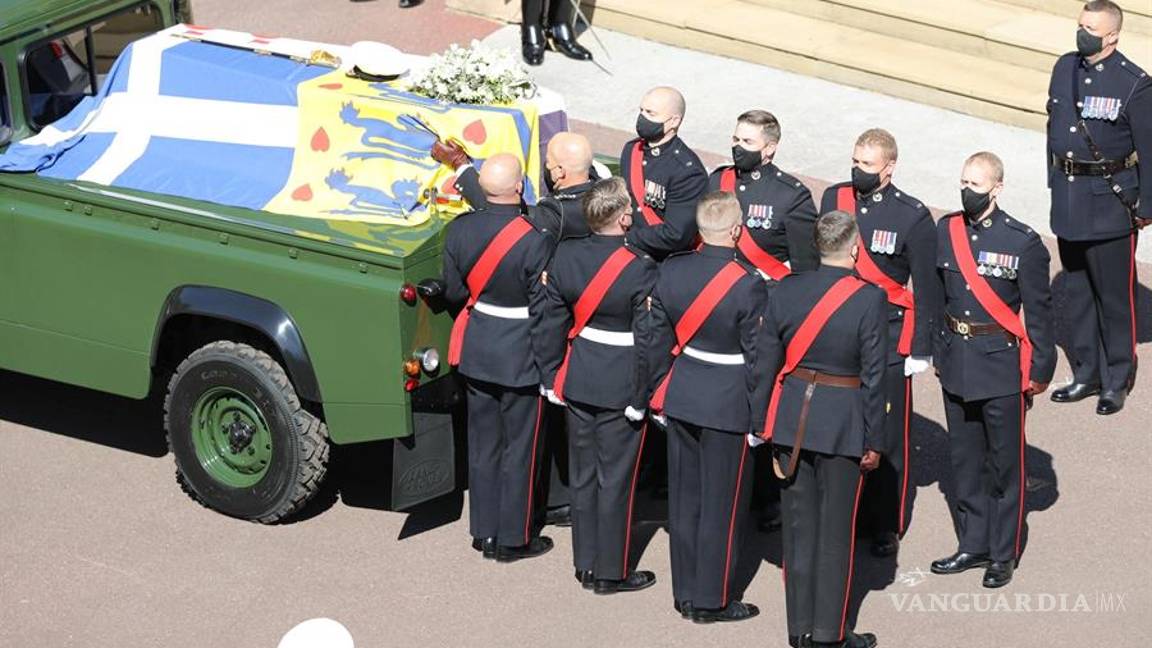 $!Así se despide la familia real británica del príncipe Felipe, esposo de la reina Isabel II