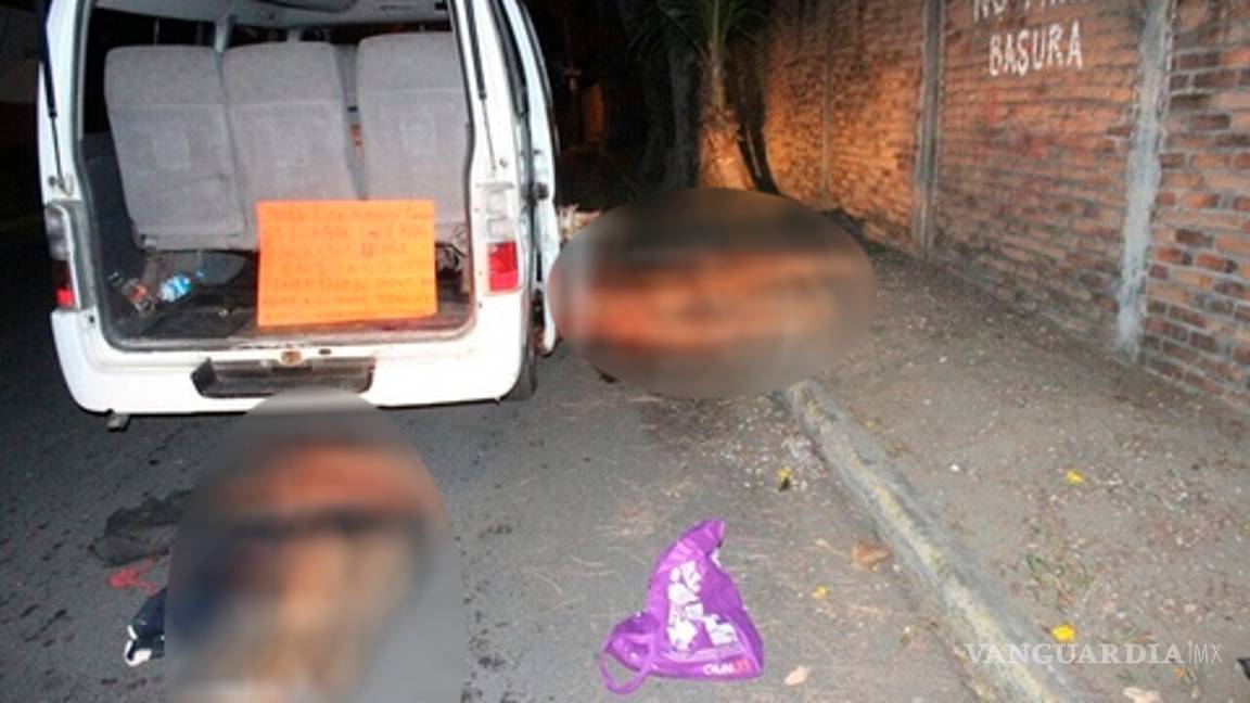 $!Encuentran 11 cuerpos dentro de una camioneta en Boca del Río, Veracruz