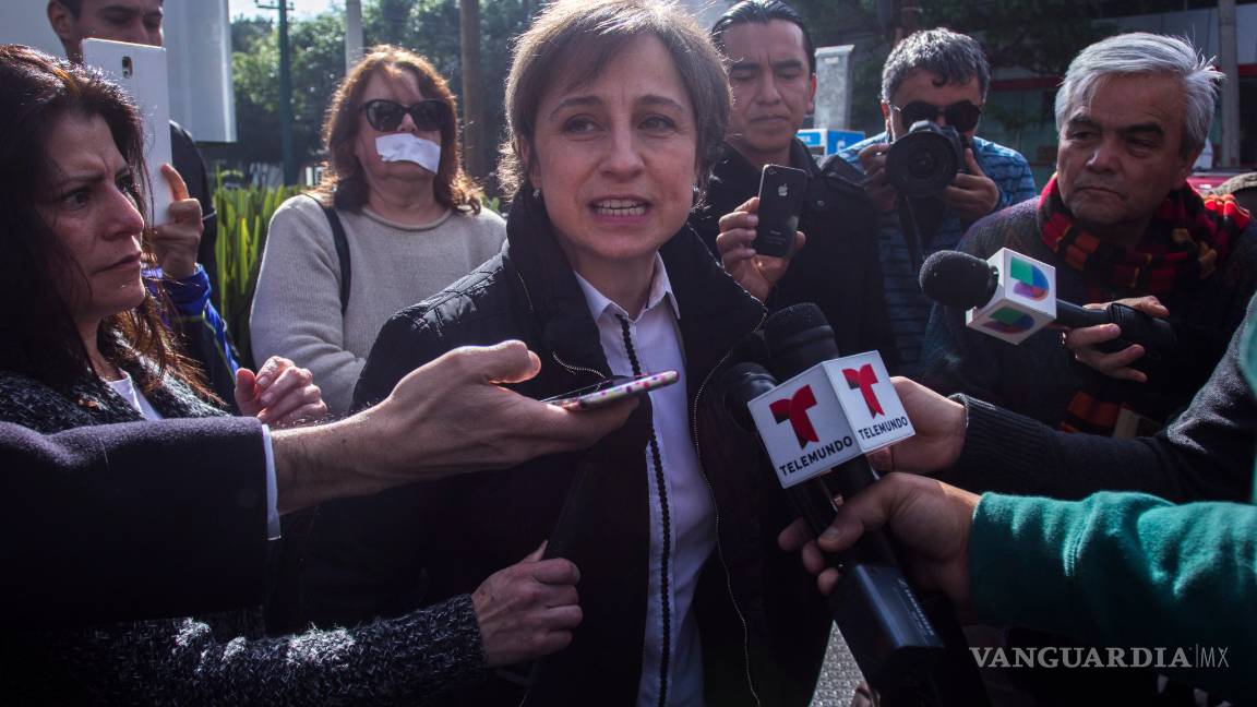 $!Usuarios colocan #AristeguiTeQueremosAlAire en Twitter, a un año de su despido en MVS