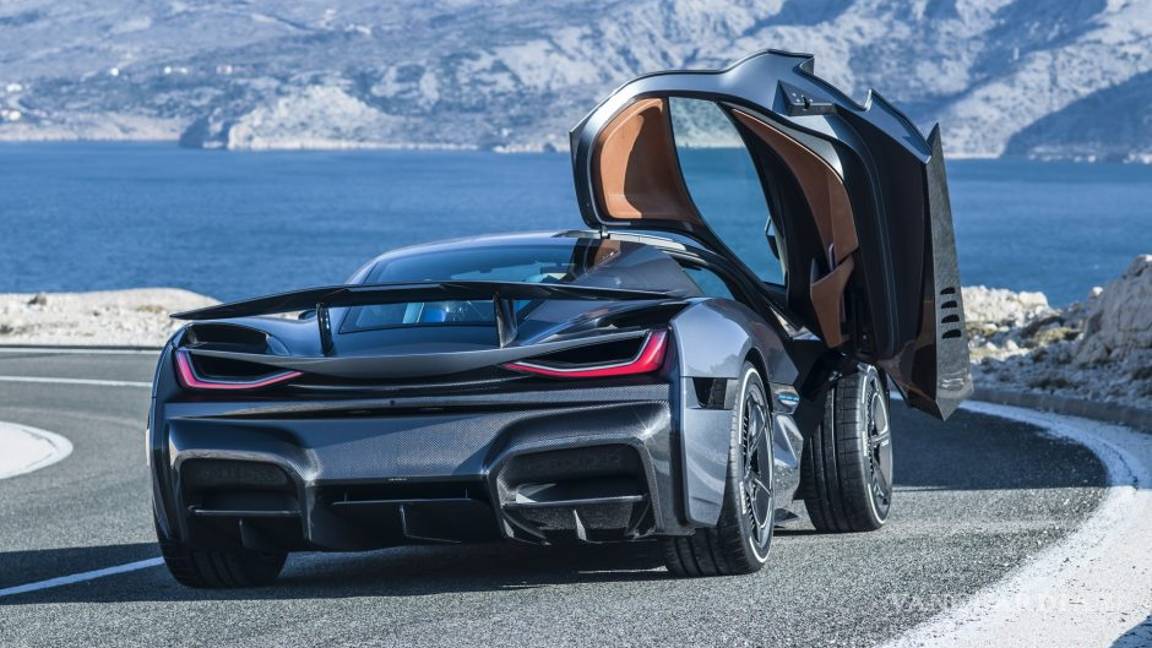 $!Rimac C_Two, casi 2 mil caballos de poder eléctrico para hacer 0-100 en 1,85 segundos