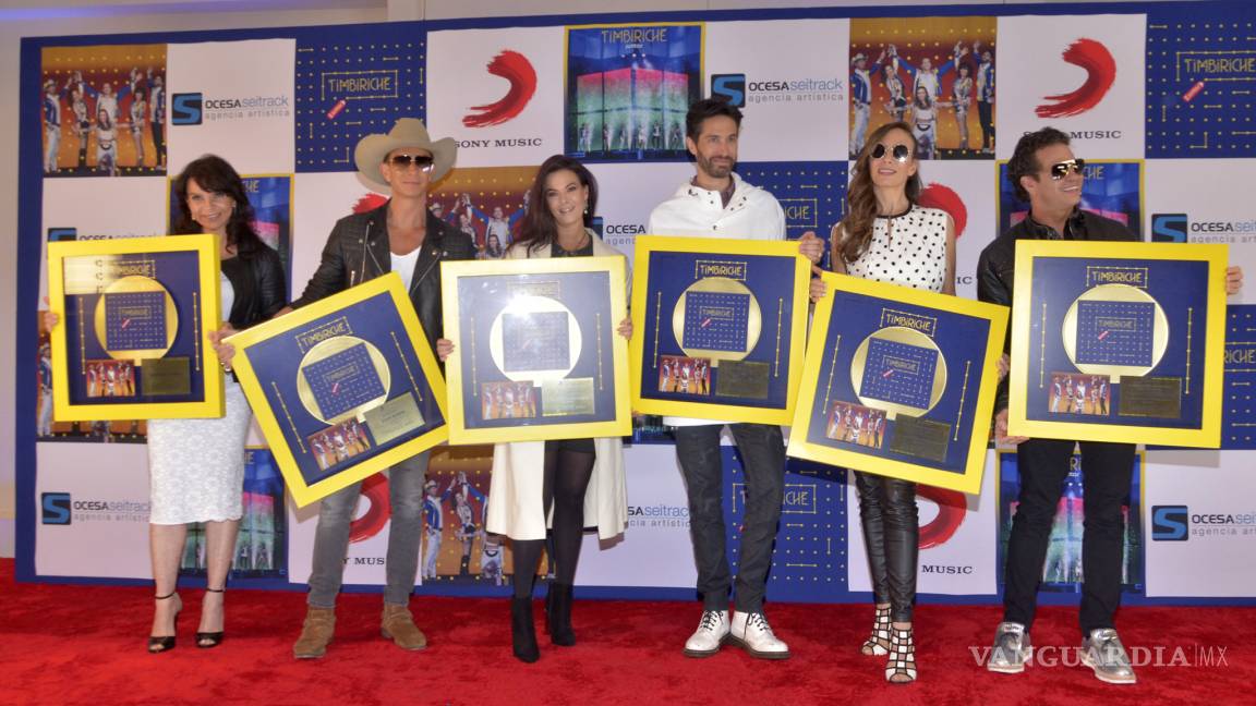 Timbiriche obtiene Disco de Oro a tres días de lanzar su nueva producción