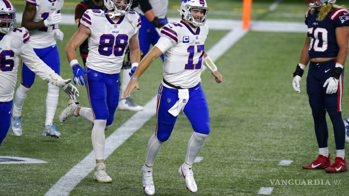 Bills aplastan a los Patriots el lunes por la noche