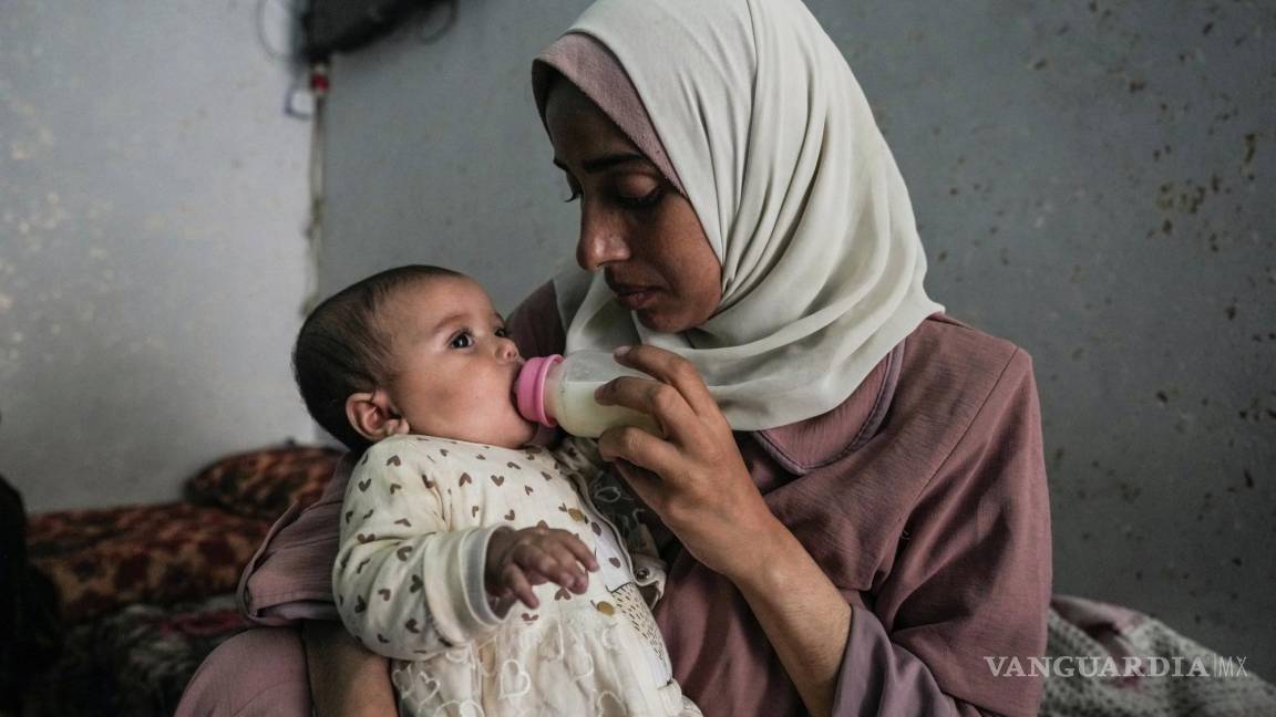 Estas madres palestinas en Gaza dieron a luz el 7 de octubre. Sus bebés solo han conocido la guerra