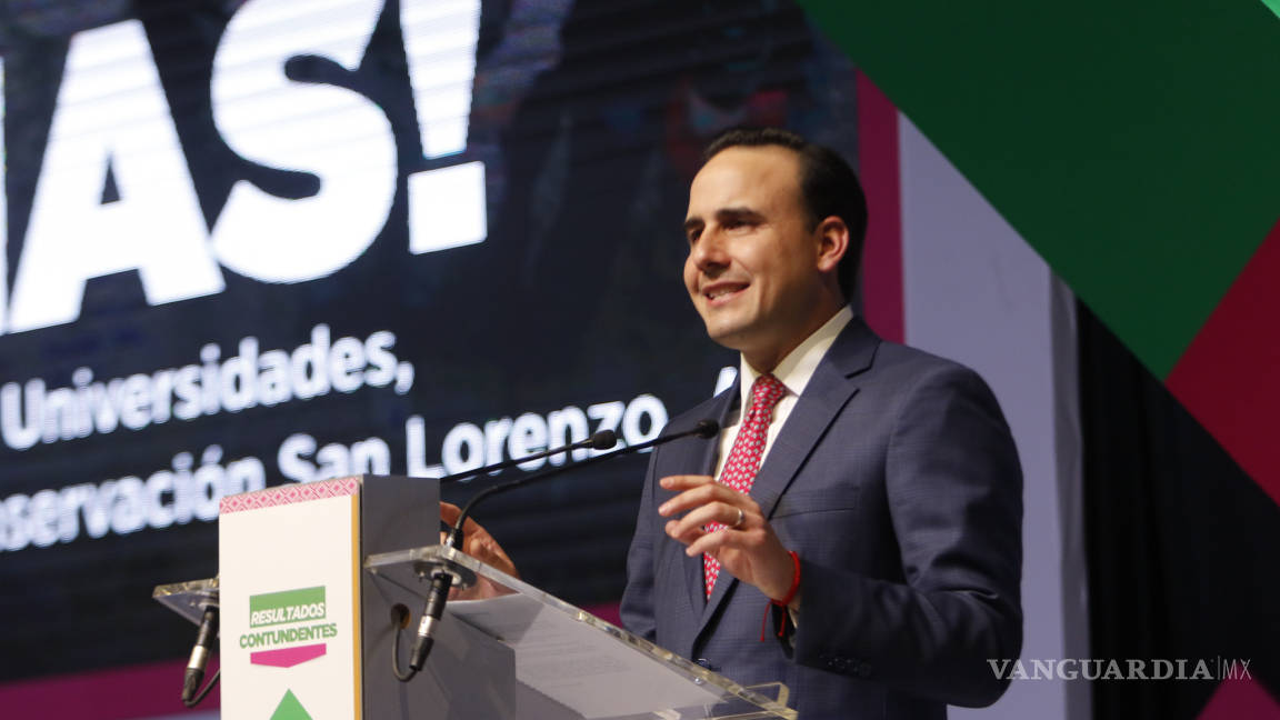 Manolo Jiménez rinde cuentas a los saltillenses por su segundo año de gobierno