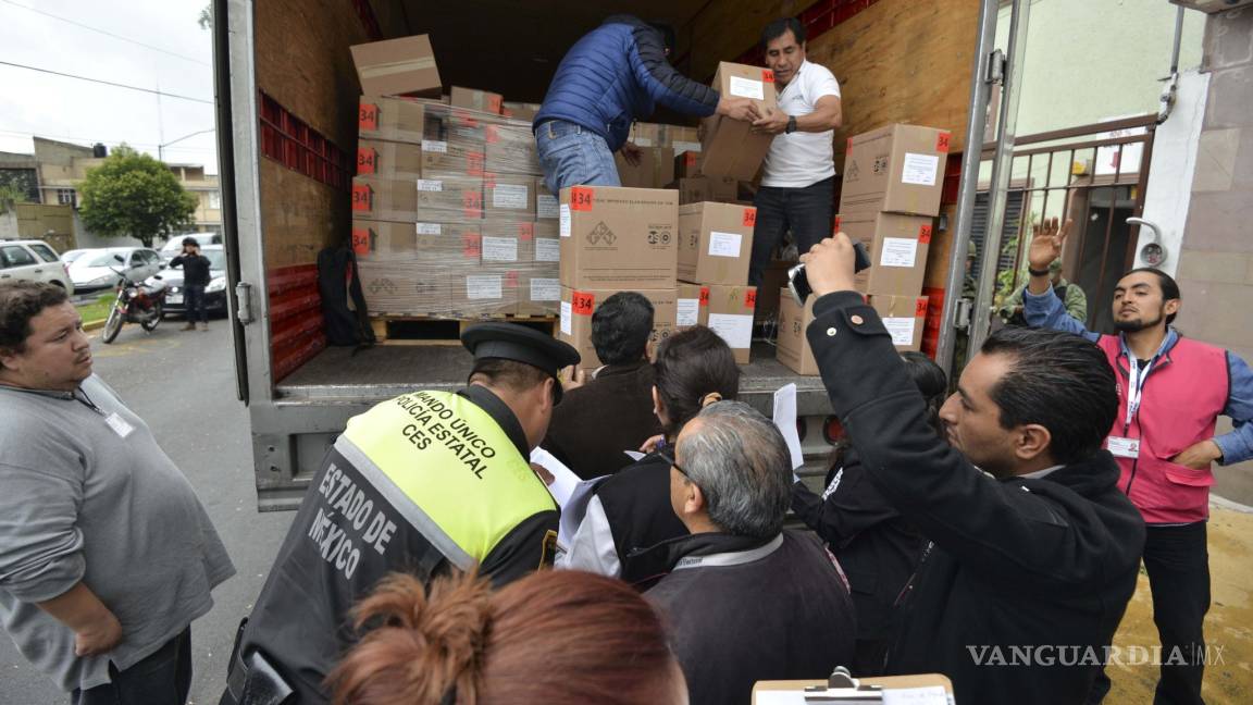 INE concluye entrega de boletas en el país sin incidentes