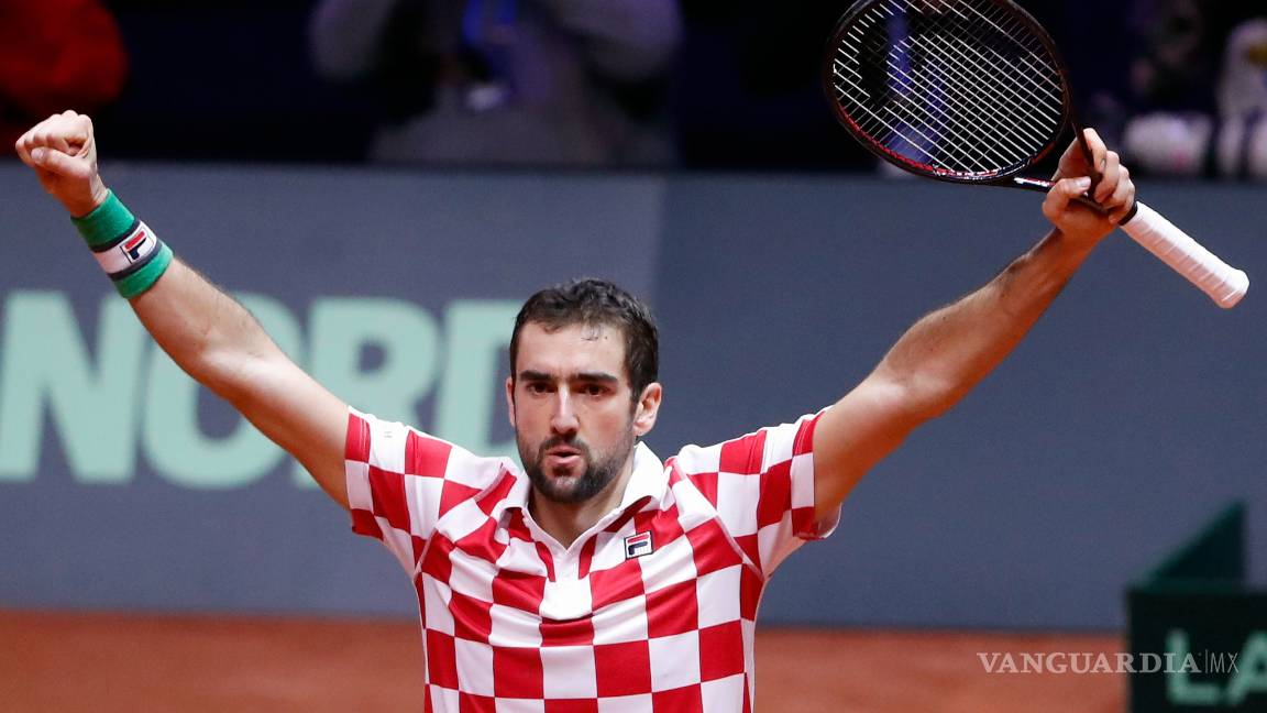 $!Croacia se adelanta a Francia en la Copa Davis gracias a Borna Coric