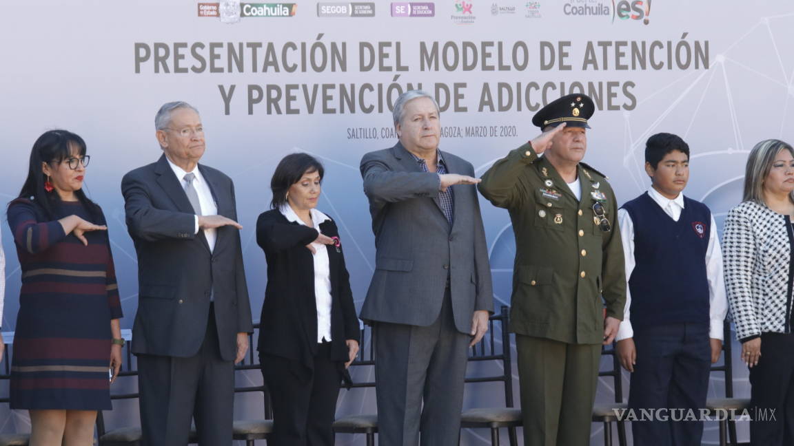 Instalan 'Modelo de prevención y atención de adicciones' en Coahuila