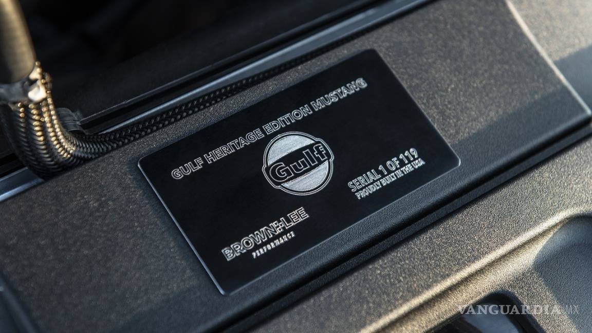 $!Ford Mustang Gulf Heritage Edition, edición que honra a los GT-40 campeones