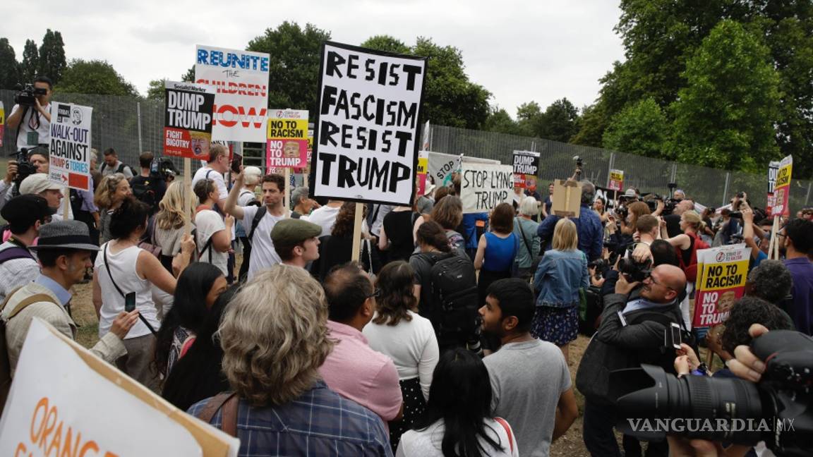 $!Visita de Trump al Reino Unido desata un rechazo sin precedentes