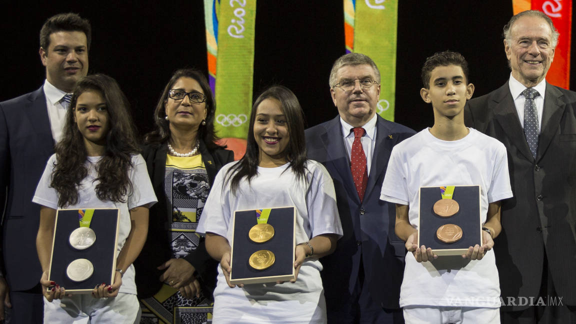 Muestran medallas olímpicas para Río 2016