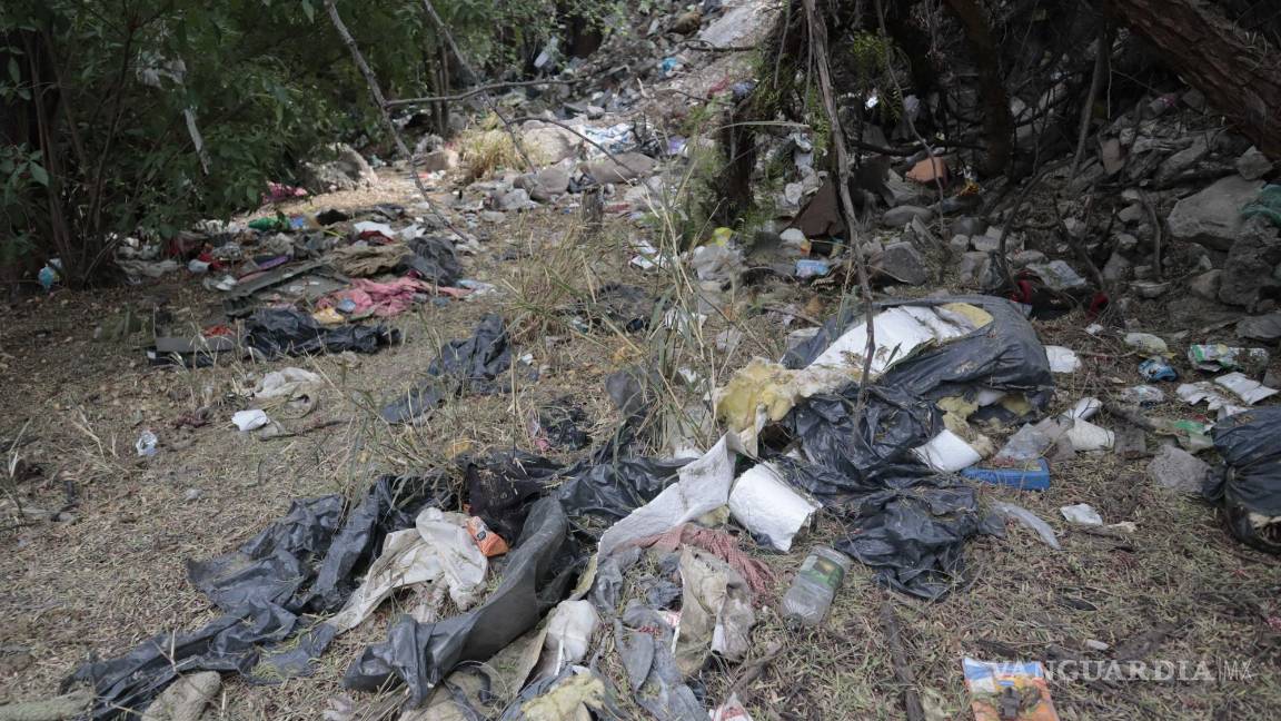 $!Bolsas plásticas, unicel y desecho “decoran” las inmediaciones de los arroyos.